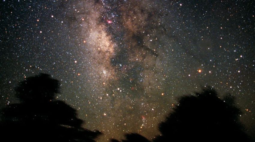 Night sky at the UFO Watchtower